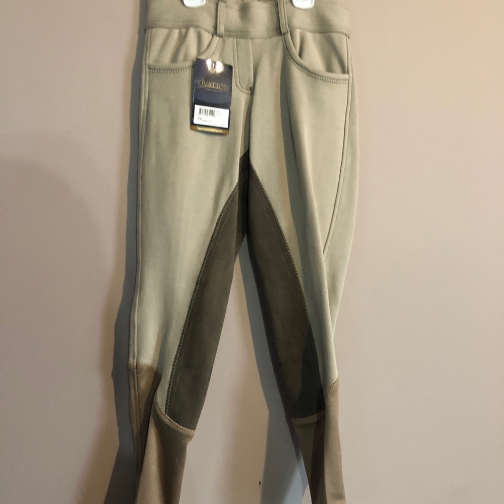 Ovation Breeches Euro Tight Pull on Full Seat